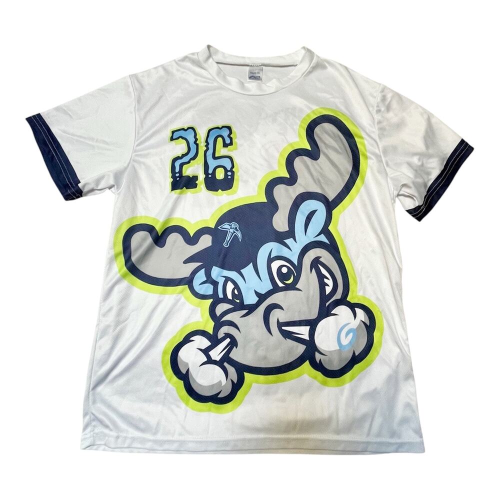 Wilmigton Blue Rocks Baseball Jersey Size Youth XL